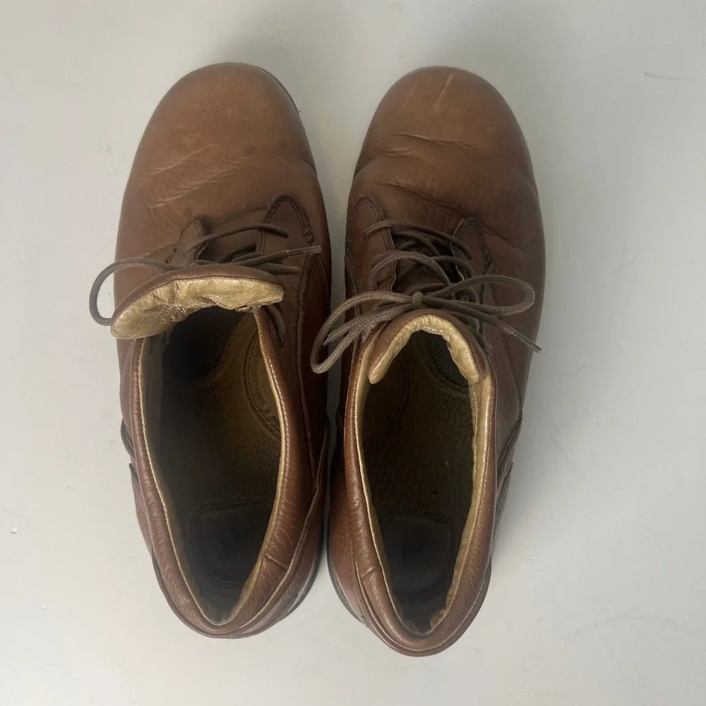 Red Wing 4969 Chukka Boots Mens 12EE Brown Leather Slip Oil Resistant Work